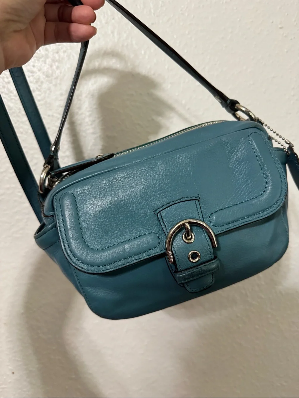 Coach Campbell Crossbody with Buckle Accent
